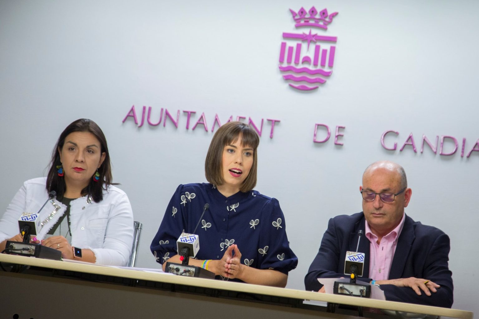 Diana Morant, alcaldesa de Gandia, anuncia la liquidación de IPG